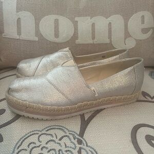 Tom’s sparkly Espadrille! Size 7